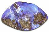Flashy Blue/Green Boulder Opal Split Pair - Queensland, Australia #381630-1